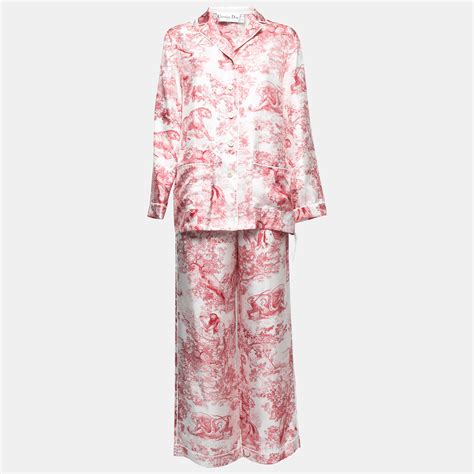 dior silk pyjamas|dior chez moi women's.